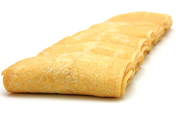 Image showing fried pancakes stuffed 