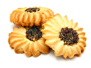 Image showing a cookies with jam