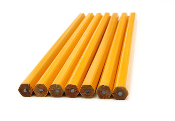 Image showing The yellow ground pencil 