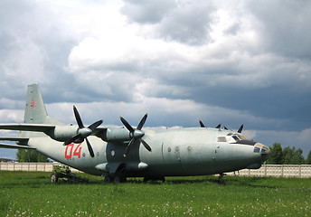 Image showing Moscow, Monino, Russia, the plane of war an a parking