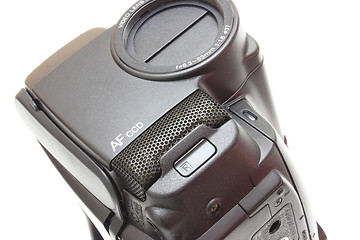 Image showing Black videocamera