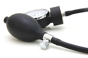 Image showing Black Tomometer Isolated on a White Background