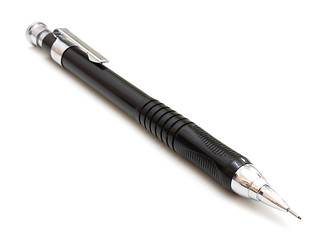 Image showing Sharp black mechanical pencil