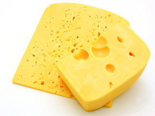 Image showing piece of cheese 