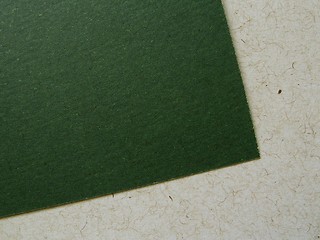 Image showing Recycled paper card and sheet