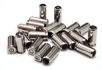 Image showing bullets on the white background