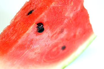 Image showing Watermelon with dry stem