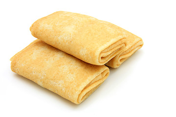 Image showing fried pancakes stuffed
