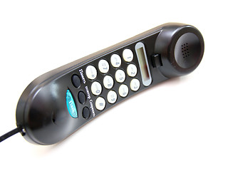 Image showing One black phone with buttons 