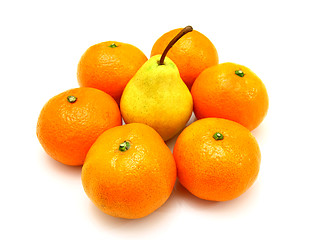 Image showing Group a tangerine 