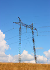 Image showing electrical grid near field