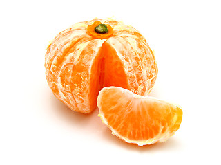 Image showing Ripe tangerines 