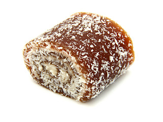 Image showing Turkish delight on a white background