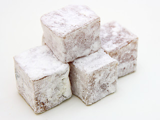 Image showing Turkish delight (lokum) confection