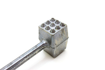 Image showing close up of meat hammer 