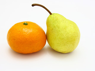 Image showing Mixed Fruits Isolated on White