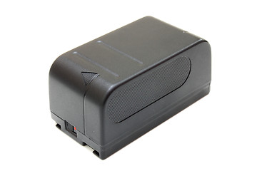 Image showing The black  accumulator from a videocamera 