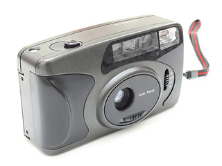 Image showing The old film camera 