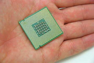 Image showing Processor in hand