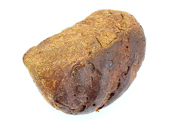 Image showing Black rye bread 