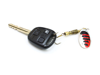 Image showing Car keys
