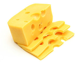 Image showing piece of cheese 