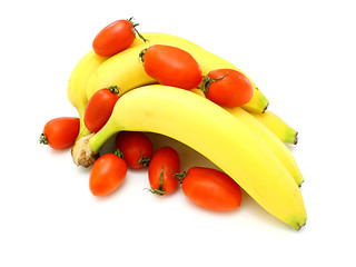 Image showing Yellow bananas 