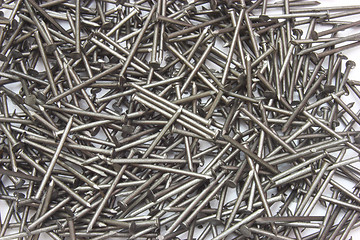 Image showing metal different nails 