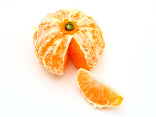 Image showing Ripe tangerines 