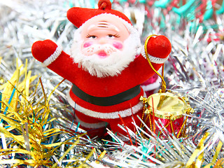 Image showing Doll of Santa Claus 