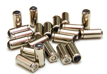 Image showing bullets on the white background