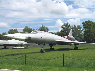 Image showing Moscow, Monino, Russia, the plane of war an a parking