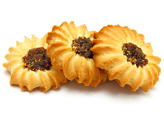 Image showing a cookies with jam