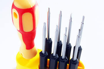 Image showing Set of screw-drivers 