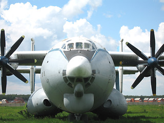 Image showing Moscow, Monino, Russia, the plane of war an a parking