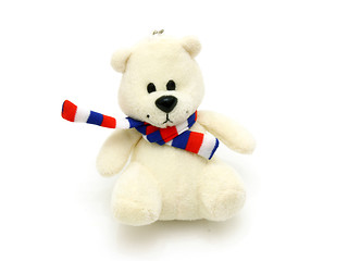 Image showing Children's bright beautiful soft toy 