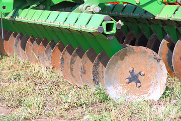 Image showing disc harrow 