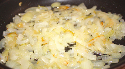 Image showing Fried onions.