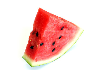 Image showing Watermelon with dry stem