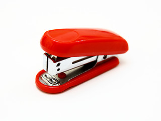 Image showing The red stapler 