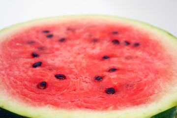 Image showing Watermelon with dry stem