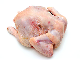 Image showing Whole Fresh Chicken Ready For Cooking