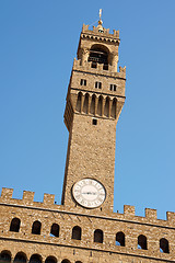 Image showing Palazzo Vecchio in Florence