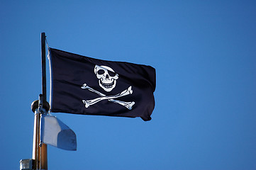 Image showing Pirate flag