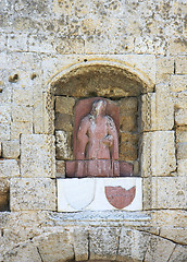 Image showing Ancient Culture Bas-Relief from Rhodes Island