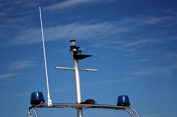 Image showing Policeboat detail