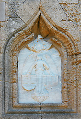 Image showing Ancient Culture Bas-Relief from Rhodes Island, Greece