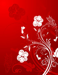 Image showing Flower background