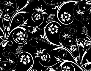 Image showing Abstract flower pattern