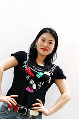 Image showing Confident Korean woman